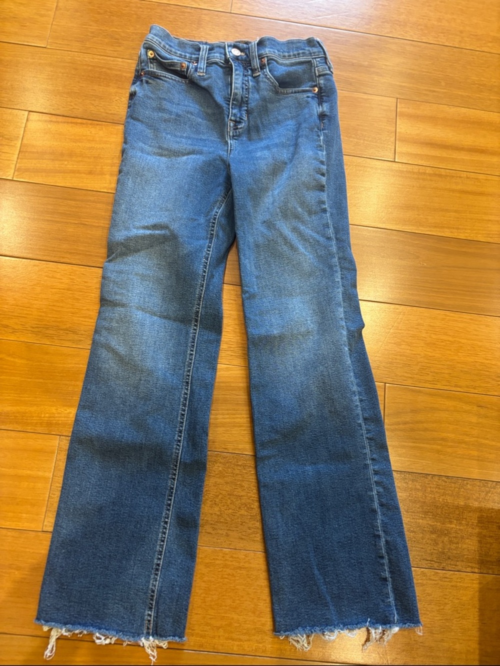 JCREW slim semi boot cut jeans
